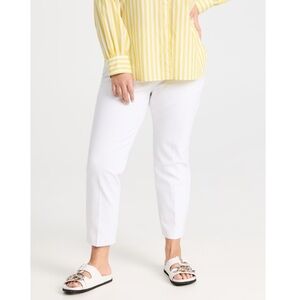 nwt SPANX On-the-Go Slim Straight Pant in Classic White 20372Q Size Large